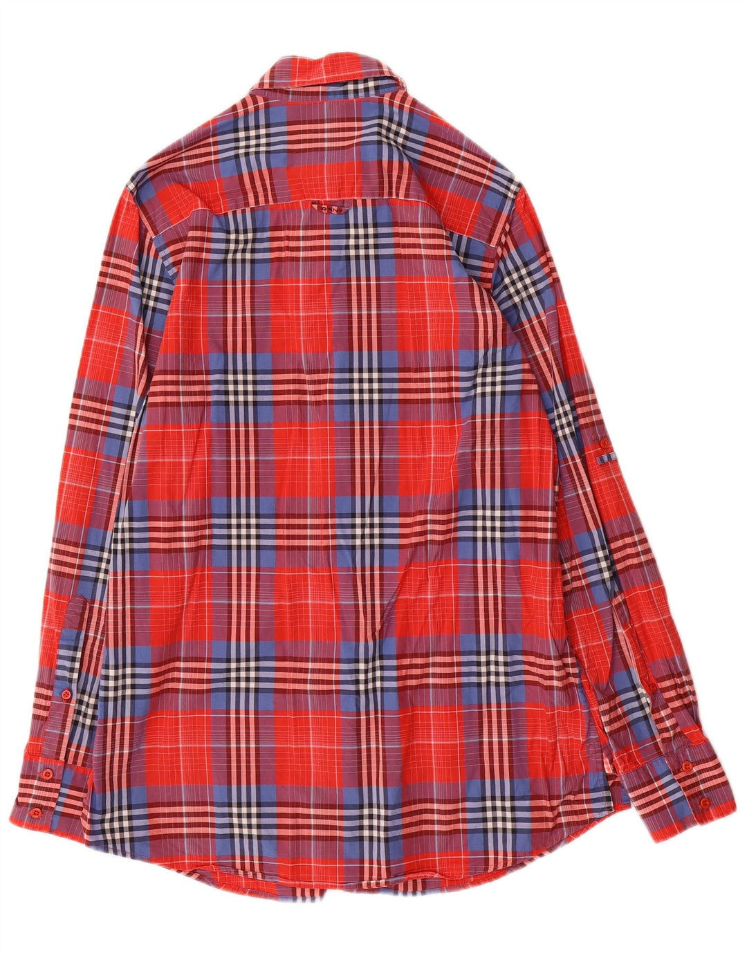 GANT Camicia da donna UK 12 Cotone a quadri rossi medi