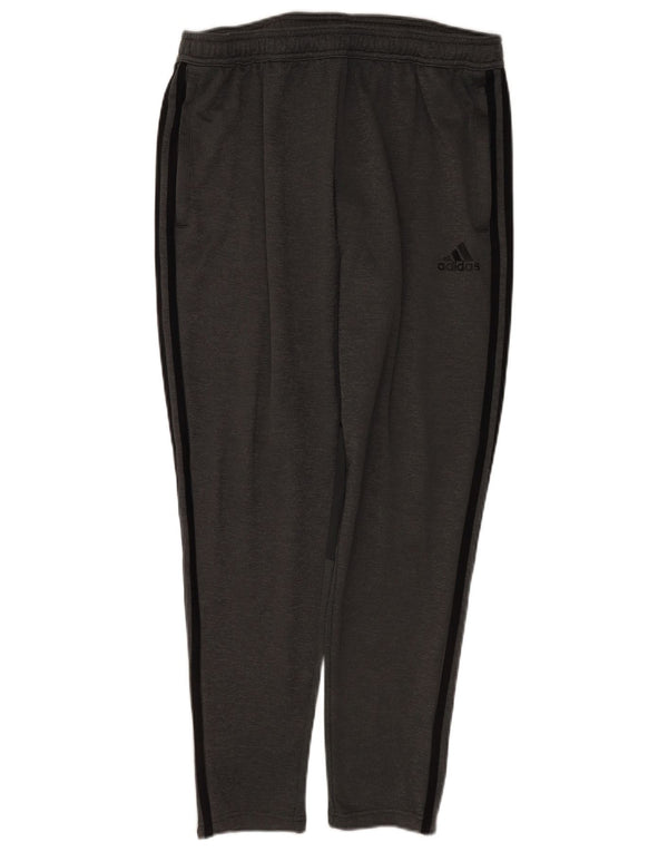 Adidas Mens Tracksuit Trousers Large Grey Polyester