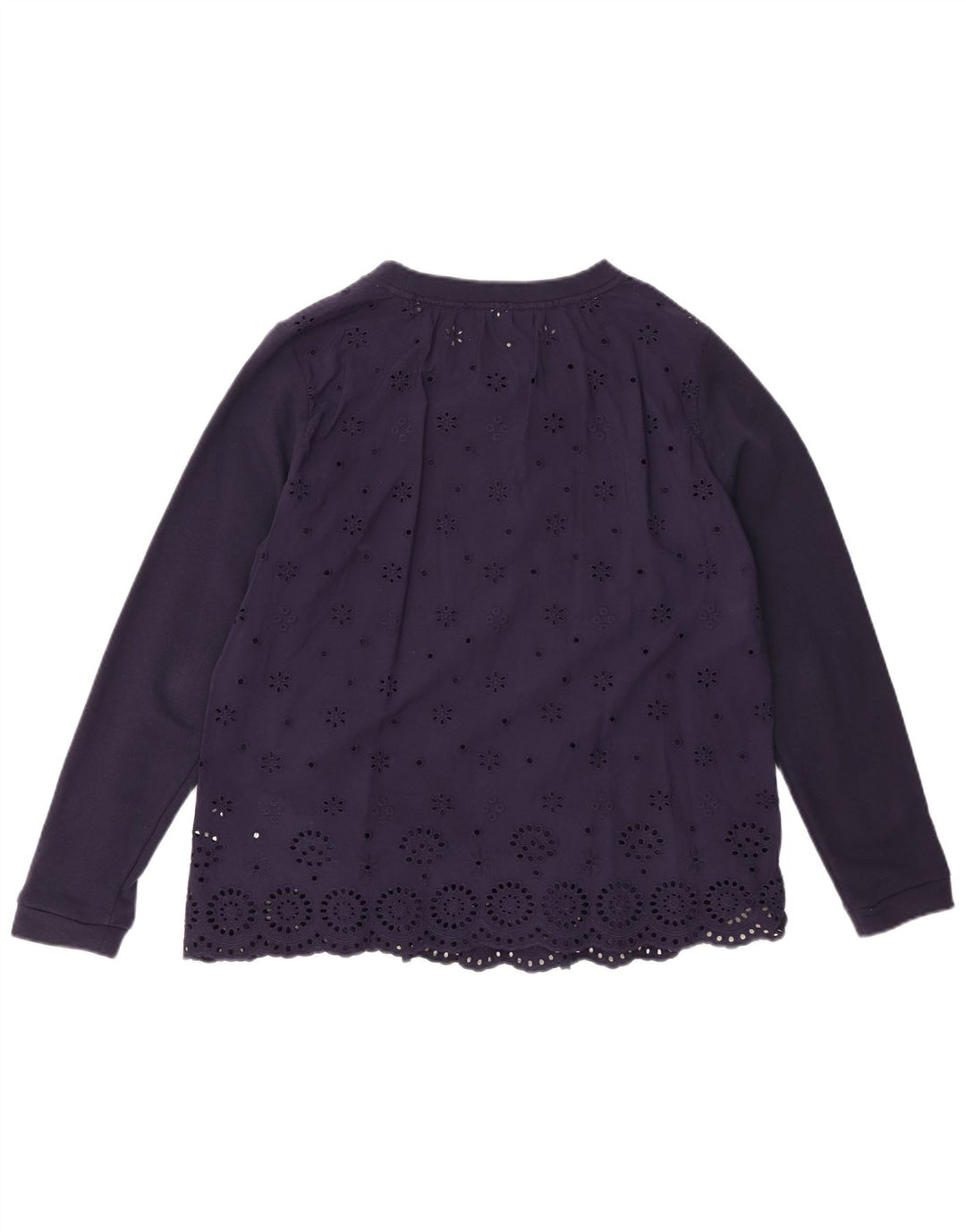 JOULES Camicetta da donna Top UK 12 Medio Blu Navy Cotone