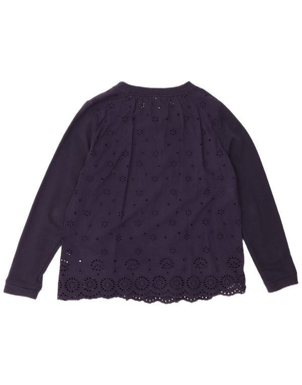 JOULES Camicetta da donna Top UK 12 Medio Blu Navy Cotone