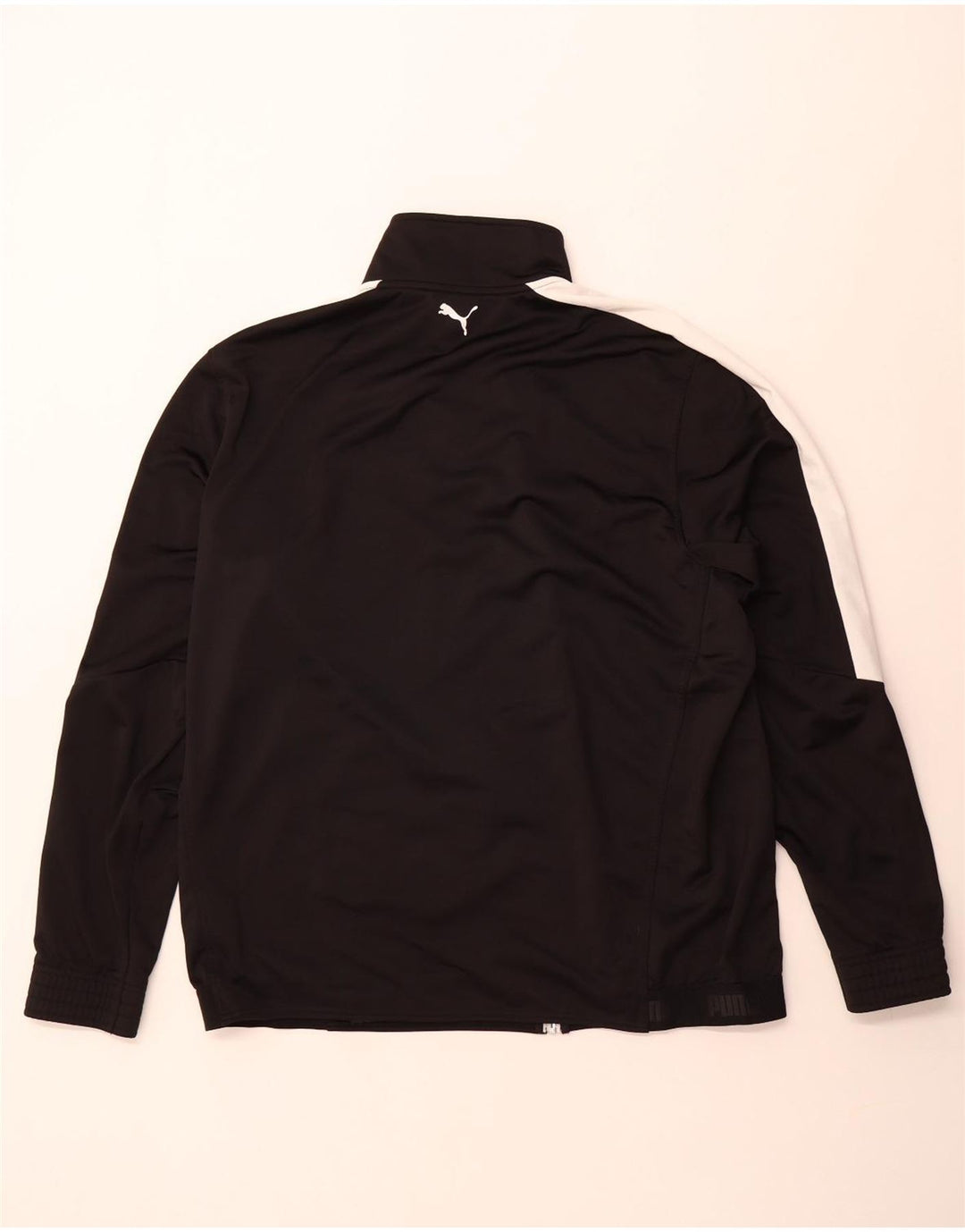 Giacca da tuta da uomo Puma 2XL Poliestere color block nero