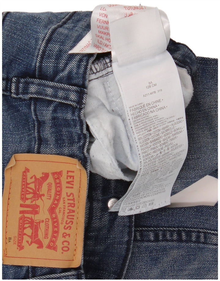 LEVI'S Jeans skinny 510 per ragazze 7-8 anni W25 L22 Cotone blu