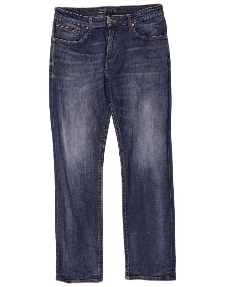 Tommy Hilfiger Uomo Ryan Jeans dritti W36 L32 Blu