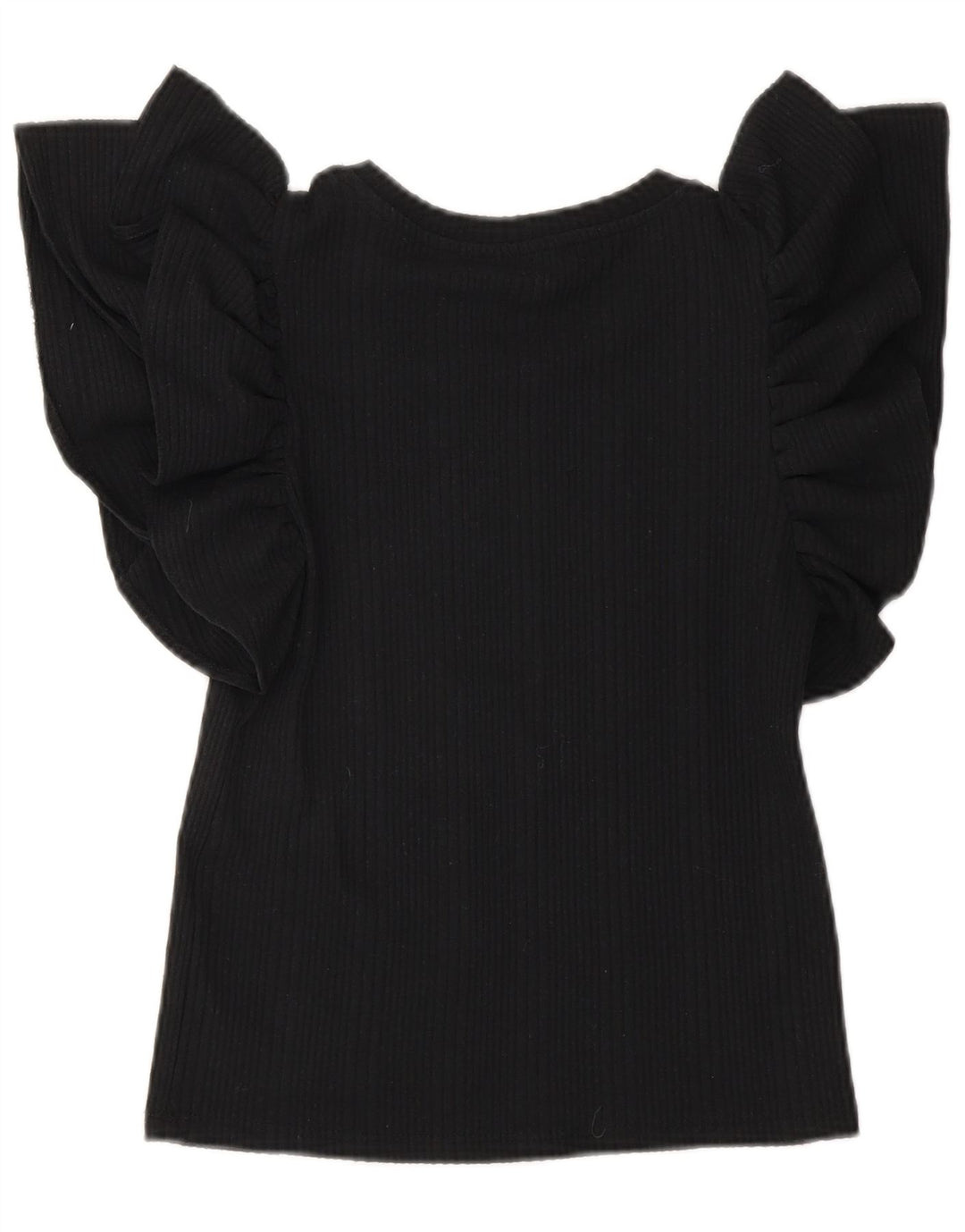 Top corto in camicetta corta da donna Zara UK 10 piccolo nero