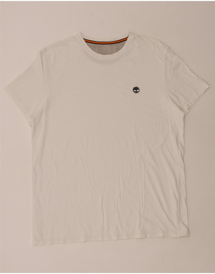 Maglietta Timberland da uomo slim fit 2XL bianca