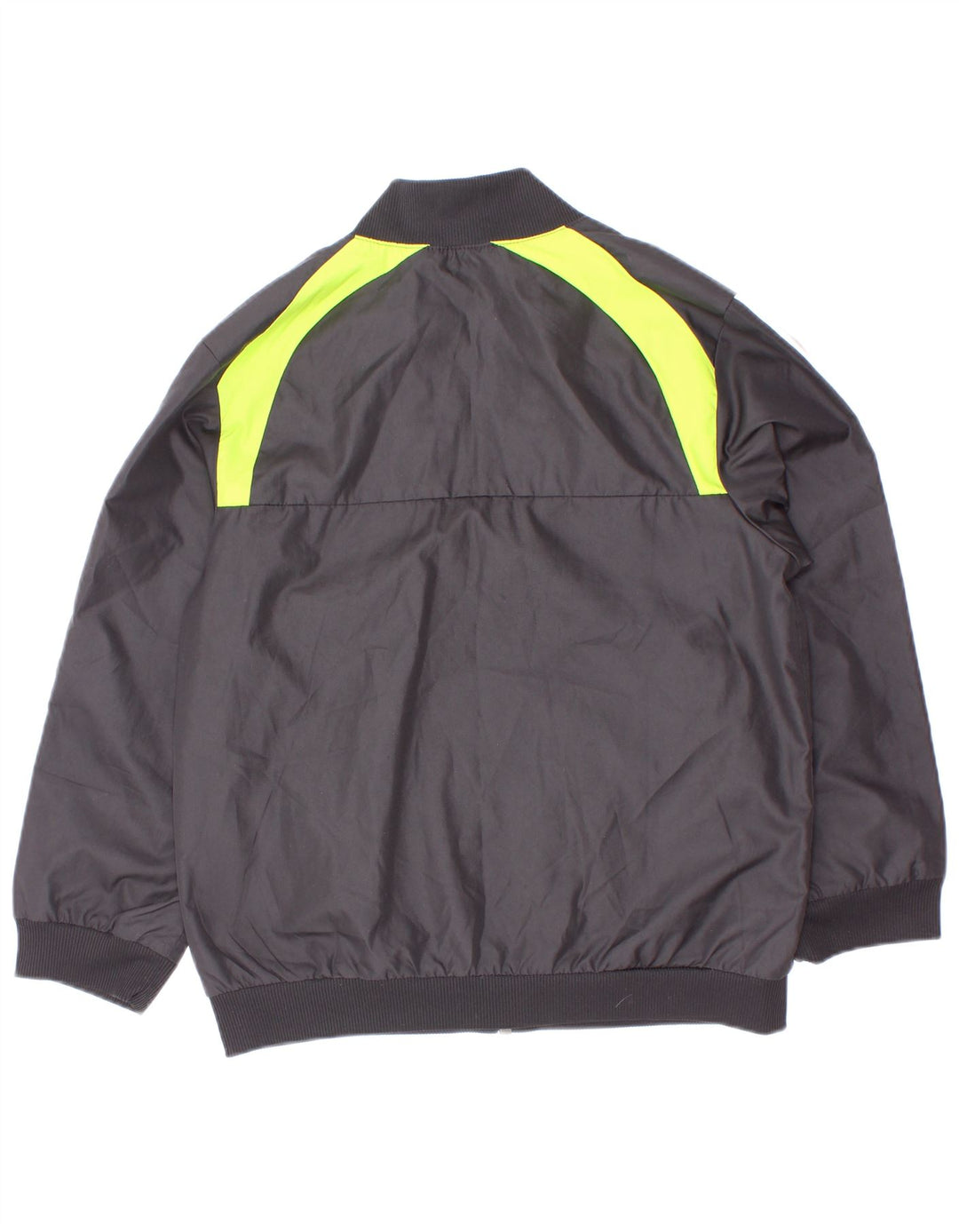 Giacca da tuta da ragazzo Adidas 5-6 anni in poliestere color block nero