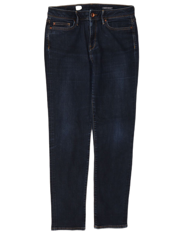 Tommy Hilfiger Donna Parigi HW Slim Jeans W29 L32 Cotone Blu