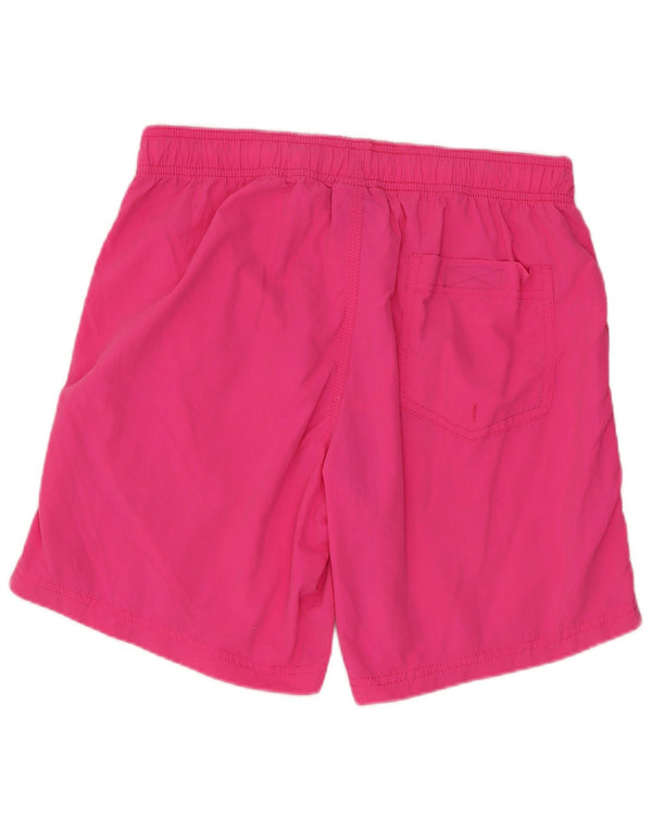 Pantaloncini sportivi grafici da uomo Champion piccoli in nylon rosa