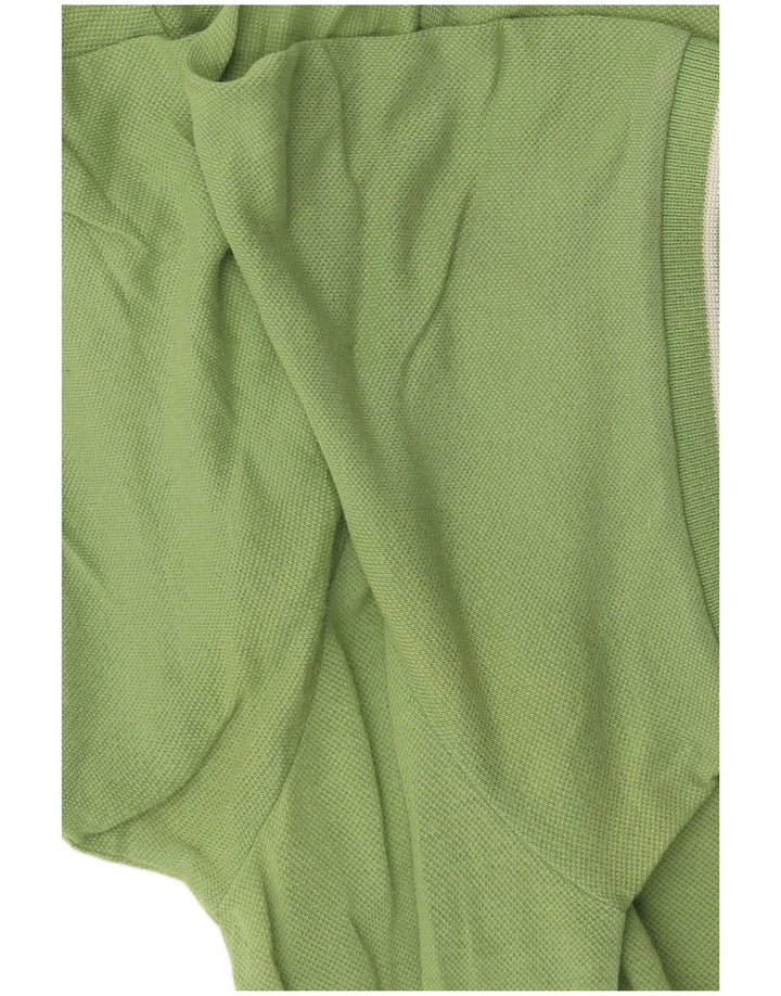 Polo da uomo Fred Perry in cotone verde medio