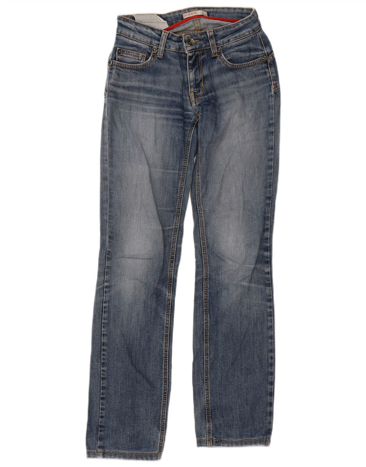 Jeans Dritti Donna Liu Jo W26 L30 Cotone Blu