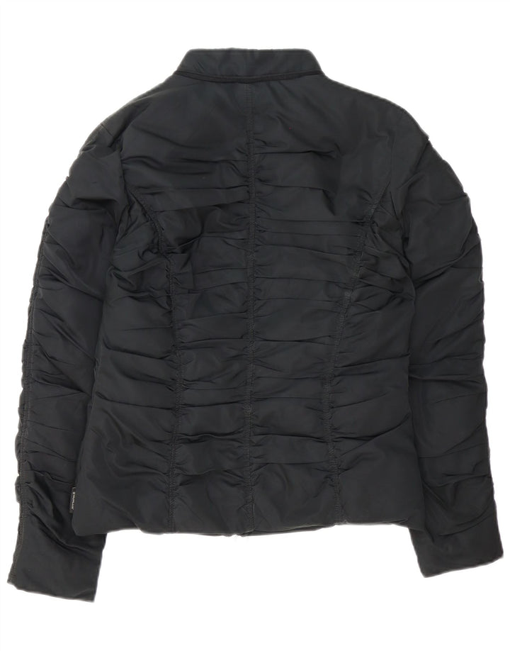 Moncler Donna Giacca imbottita Taglia 2 Medio Nero Poliestere