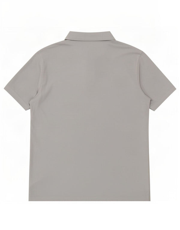 Massimo Dutti Mens Polo Shirt XL Blue Cotton