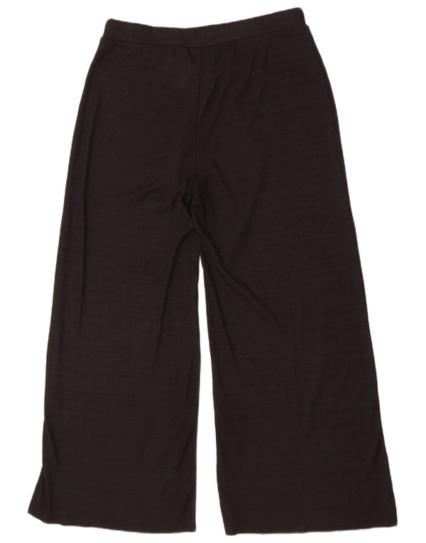 Pantaloni da tuta da donna Zara a gamba larga UK 18 XL neri