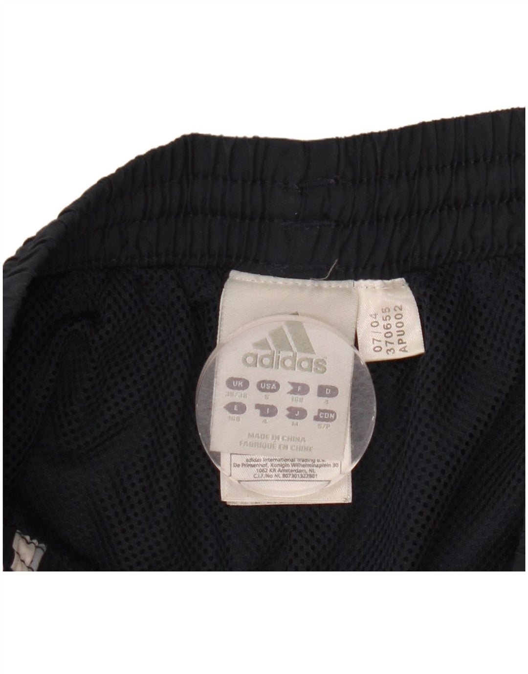 Pantaloni da tuta da uomo ADIDAS Joggers UK 36/38 Small Blu navy