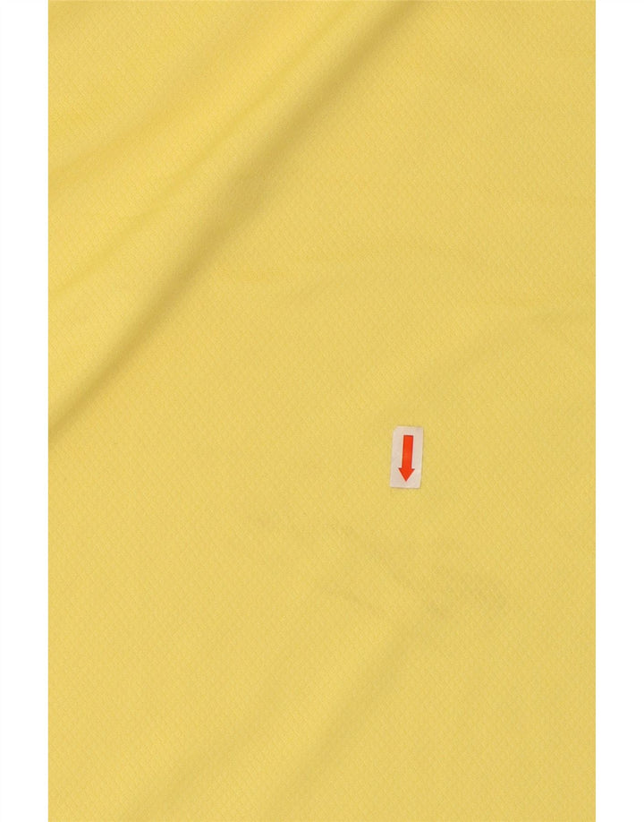 Polo da golf da uomo IZOD XL in poliestere giallo