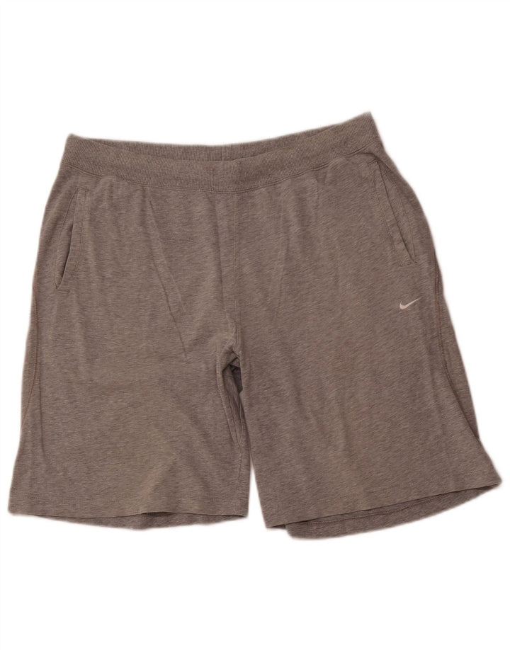 Pantaloncini sportivi da uomo NIKE XL in cotone grigio