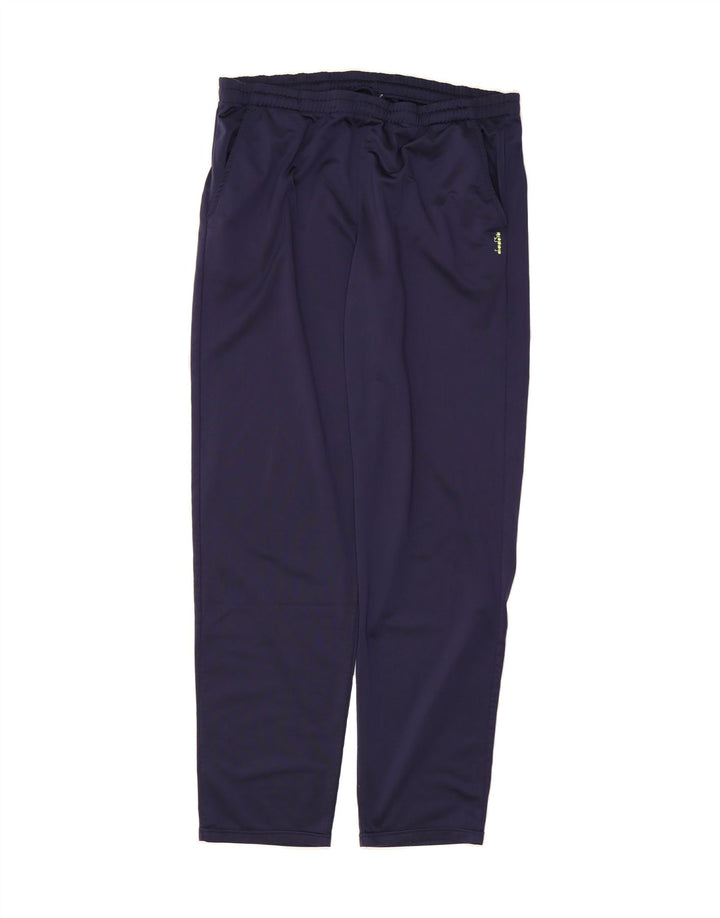 DIADORA Mens Full Tracksuit UK 42 Large  Navy Blue Colourblock Polyester Vintage Diadora and Second-Hand Diadora from Messina Hembry 