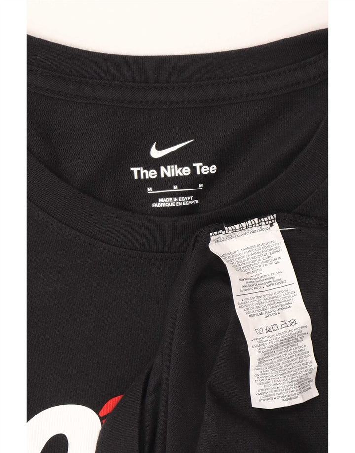 Nike Maglia da golf grafica da uomo a maniche lunghe in cotone blu navy medio