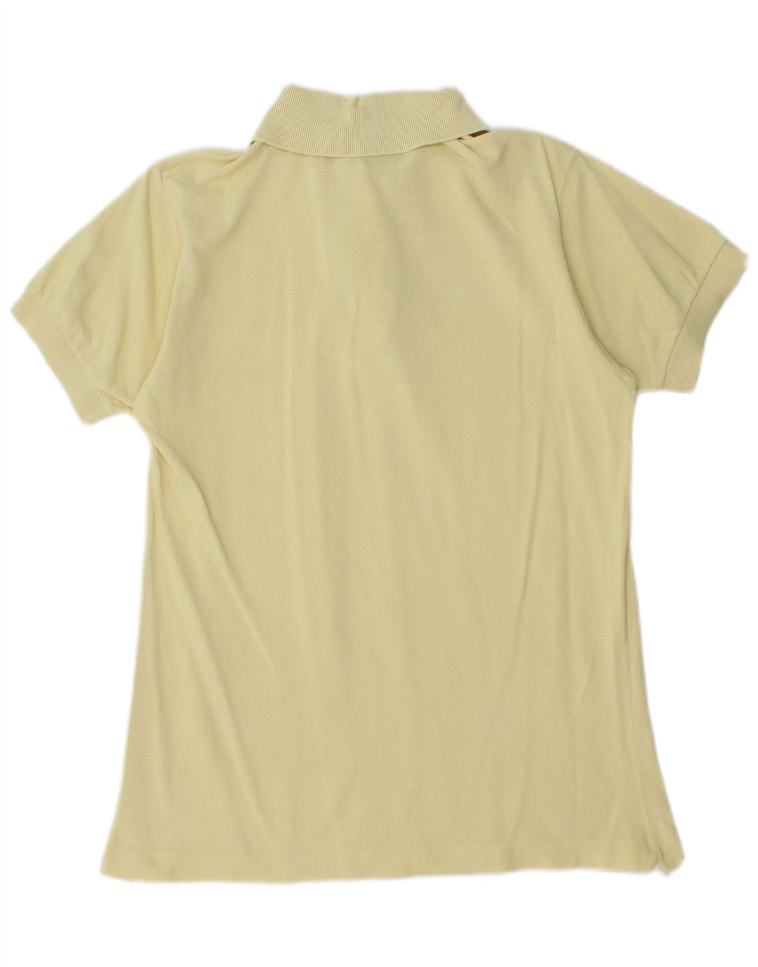 Polo da uomo LACOSTE taglia 3 piccola in cotone giallo