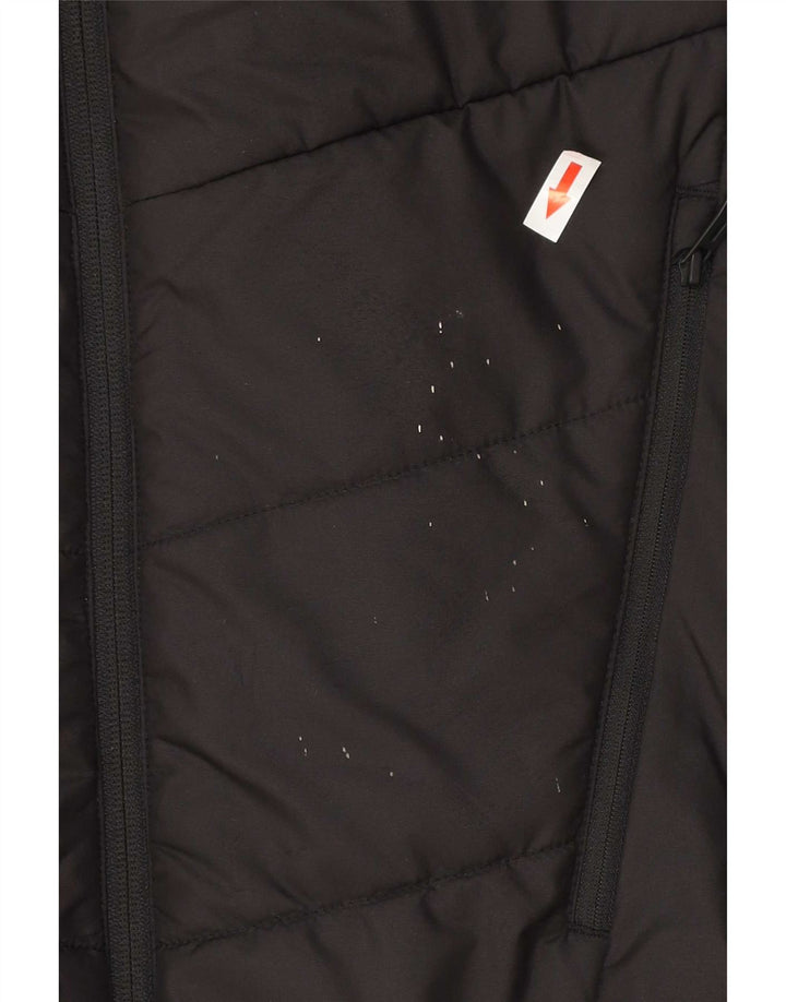 Giacca imbottita con cappuccio grafico da uomo Puma UK 36 Small Nero Poliestere