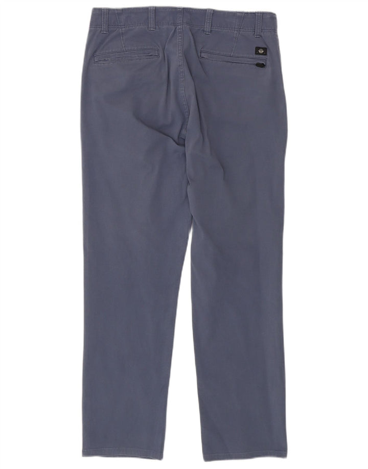 DOCKERS Pantaloni chino dritti da uomo W31 L28 cotone blu