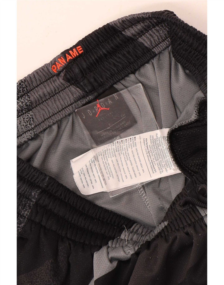 Pantaloncini sportivi grafici da uomo Jordan piccoli sportivi in poliestere nero