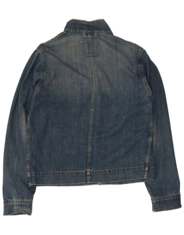 Giacca in denim da uomo Playlife UK 42 XL cotone blu