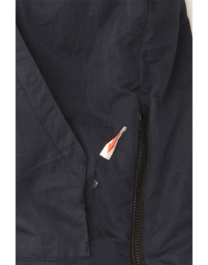 Giacca Parka con cappuccio ZARA da bambino 11-12 anni in nylon blu navy