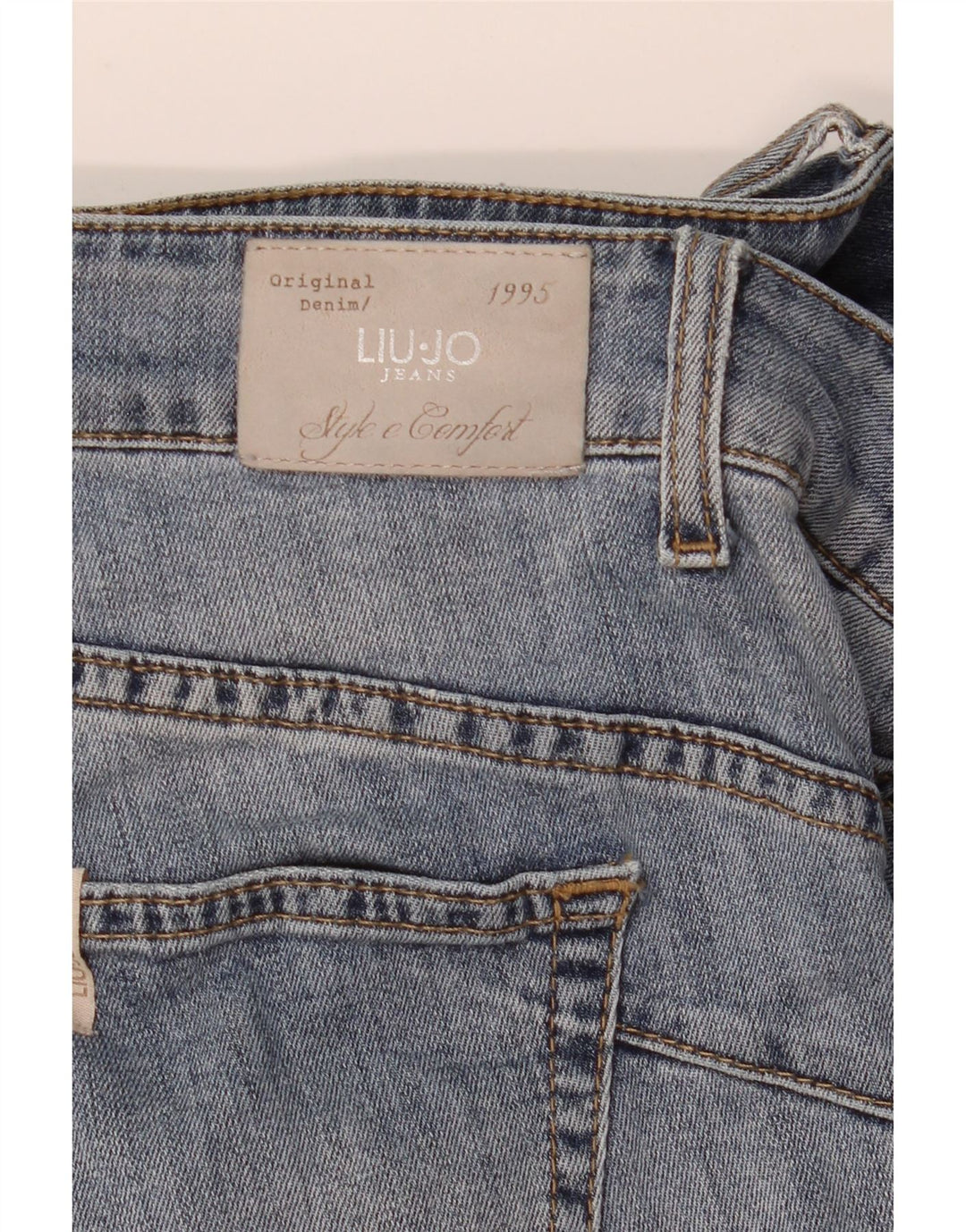 Jeans skinny effetto consumato da donna Liu Jo W30 L30 Blu