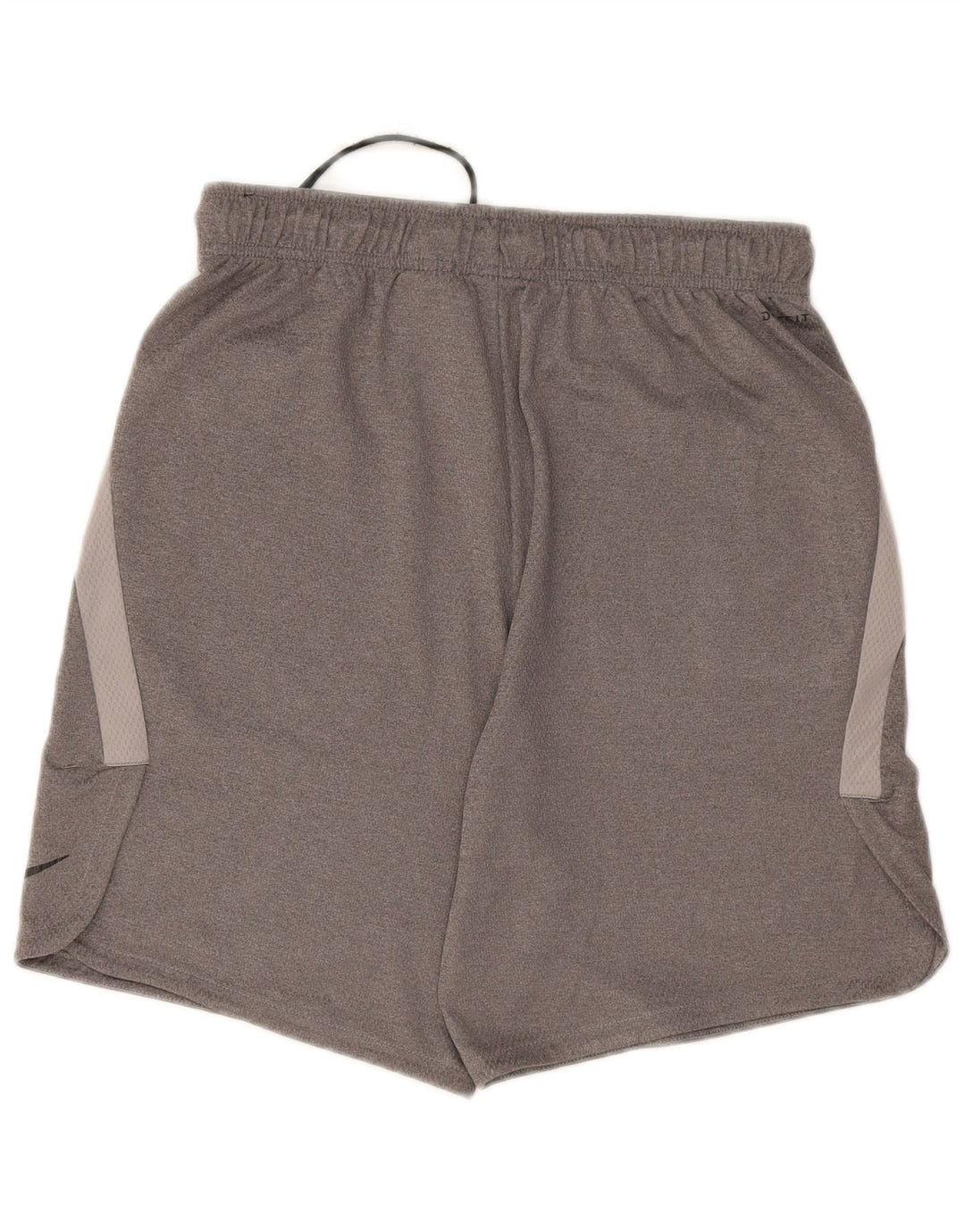 Pantaloncini sportivi Nike Dri Fit da uomo in poliestere grigio medio