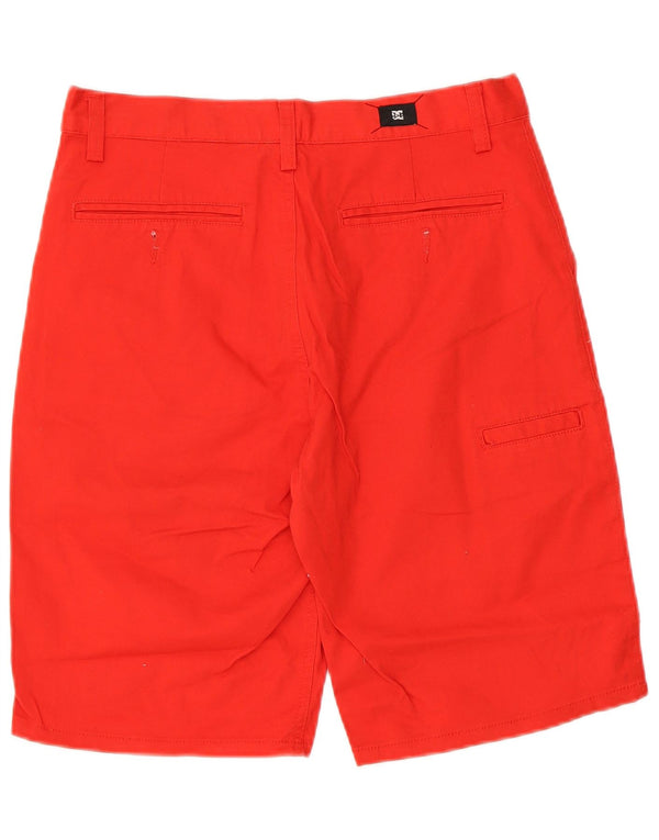 Bermuda da uomo DC W28 piccolo in cotone rosso