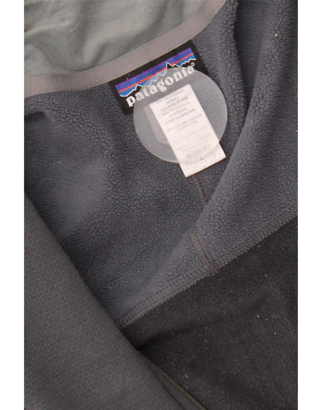 Giacca da tuta da donna Patagonia UK 16 Large Grigio Colourblock