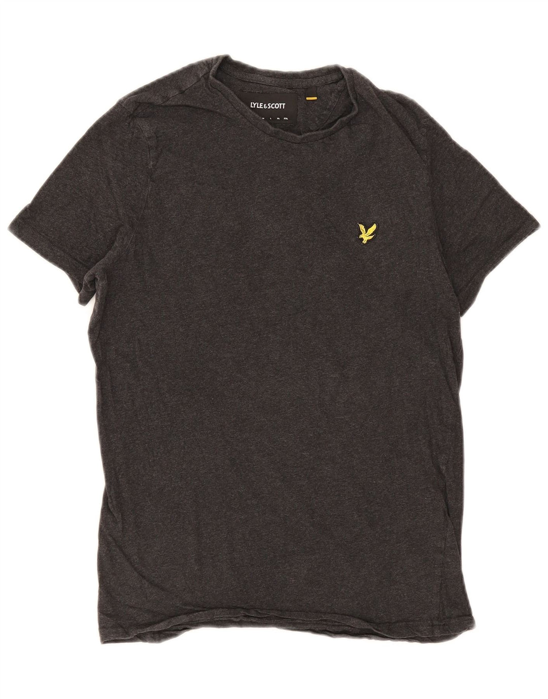 T-shirt da uomo Lyle & Scott Top piccola in cotone grigio