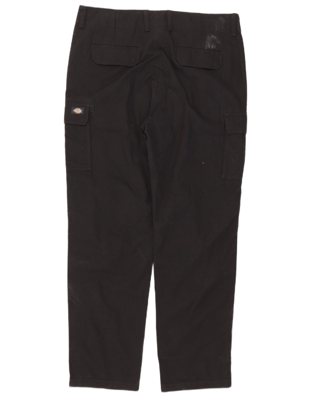 Pantaloni cargo dritti da uomo Dickies W38 L32 cotone nero