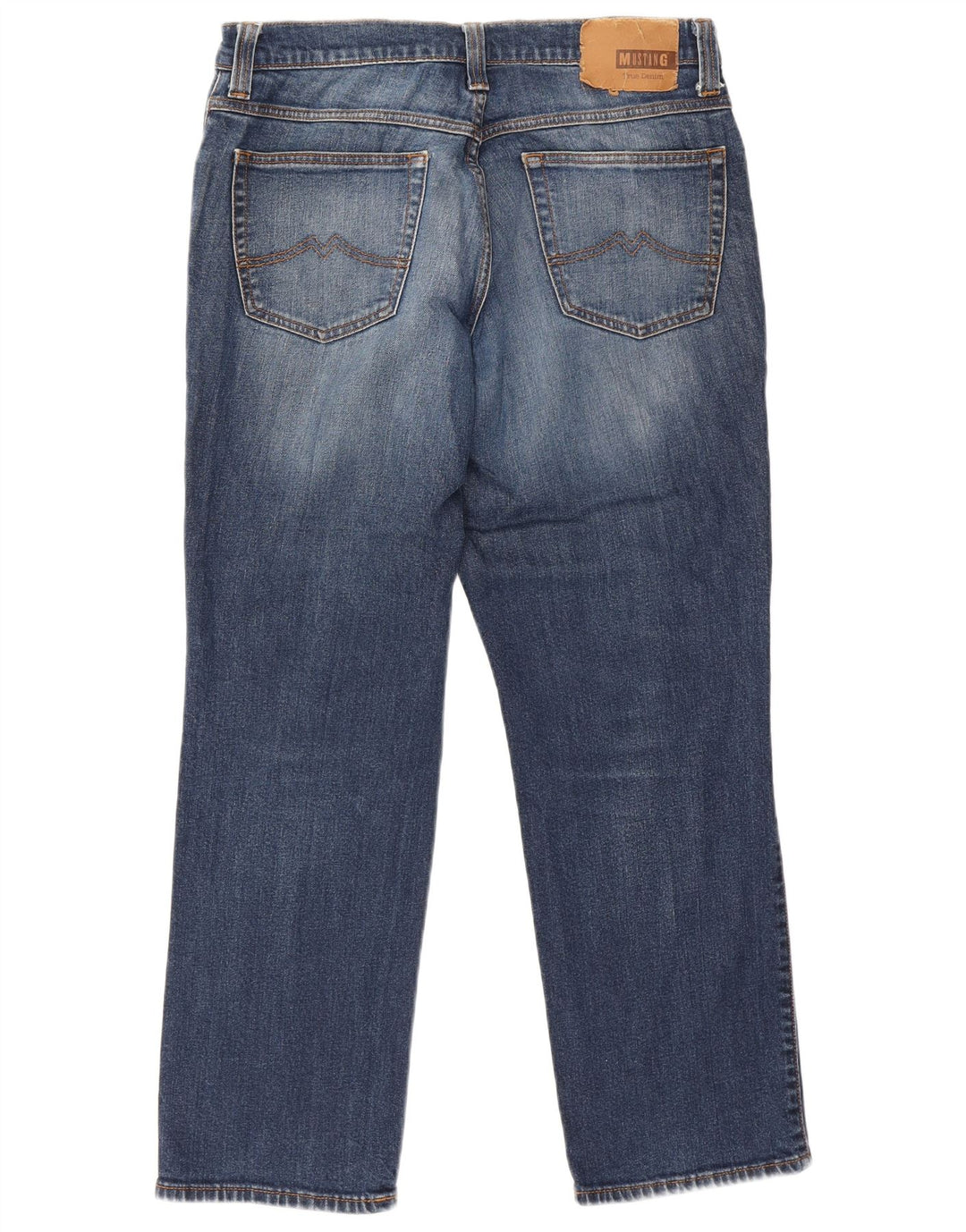 Jeans dritti da uomo Mustang W36 L30 Blu