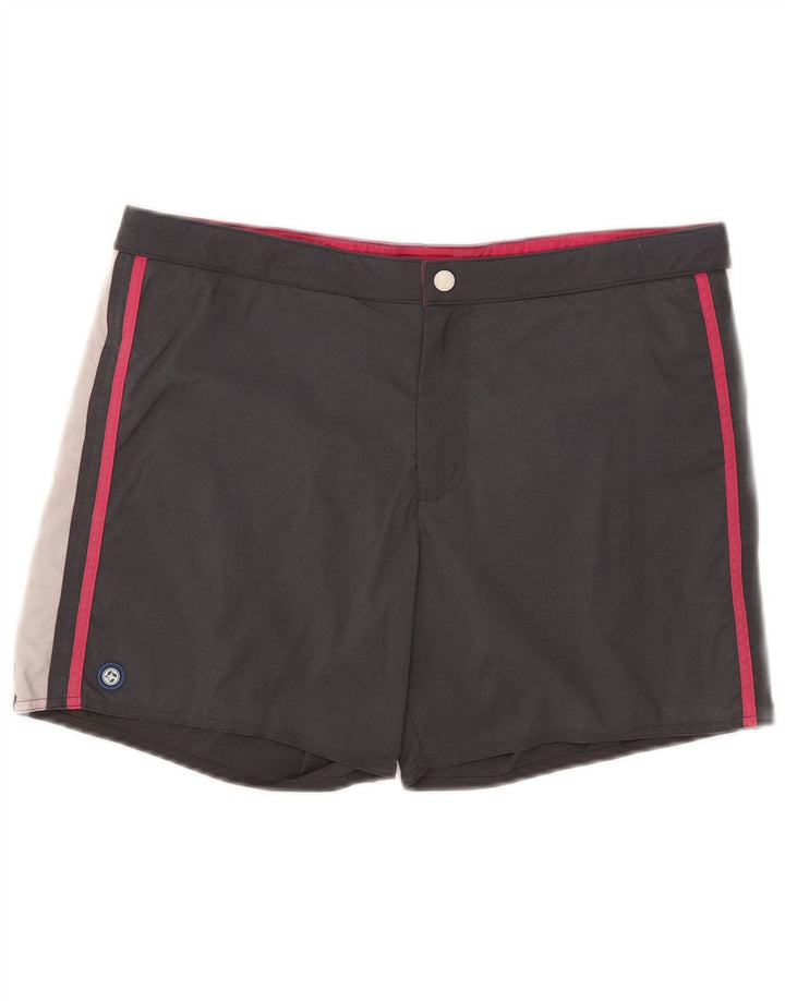 Pantaloncini da bagno da uomo Colmar EU 52 Large grigio color block in poliammide