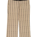 Pantaloni casual grafici da donna Denny Rose IT 44 medio W32 L28 Beige