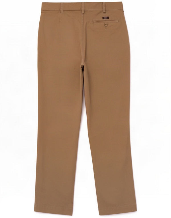 Marks & Spencer Pantaloni chino dritti da uomo Blue Harbour W32 L31 Khaki