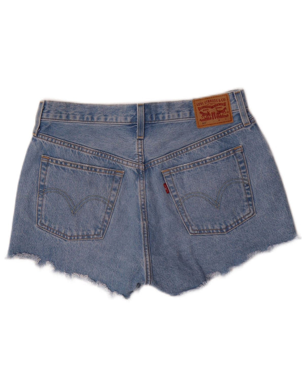 Pantaloni caldi in denim Levi's 501 da donna W29 cotone blu medio