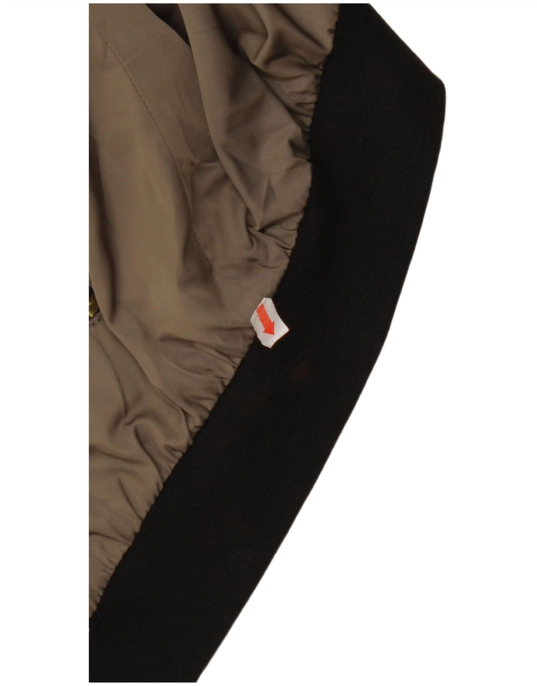 Giubbotto bomber oversize da donna ZARA UK 10 piccolo cotone verde