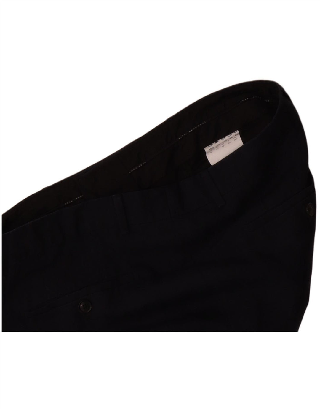 Pantaloni chino dritti da uomo HUGO BOSS IT 48 medio W34 L32 blu navy