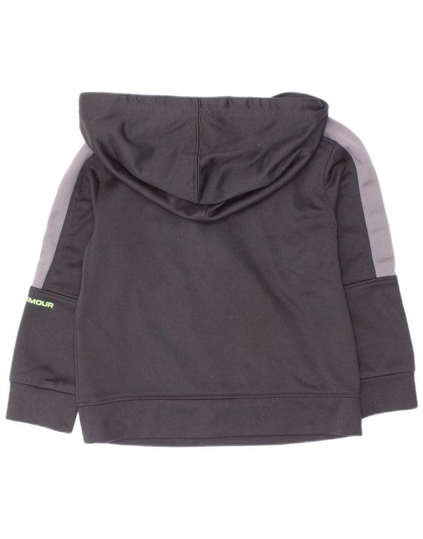 Felpa con cappuccio grafica Under Armour per neonati, 18-24 mesi, colore nero