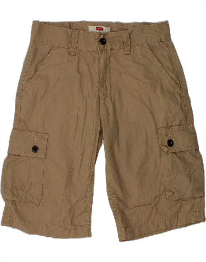 LEVI'S Boys Cargo Shorts 9-10 Years W25  Beige Cotton Vintage Levi's and Second-Hand Levi's from Messina Hembry 