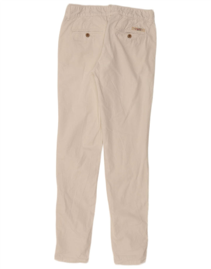 Pantaloni chino slim da donna Tommy Hilfiger W27 L32 bianchi