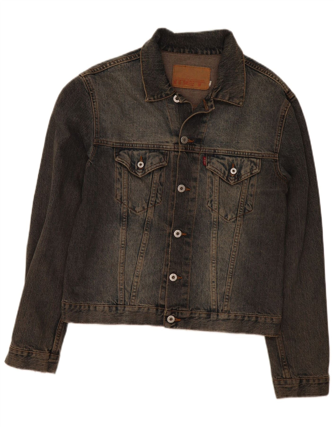 Giacca in denim da donna MET UK 12 Cotone blu medio