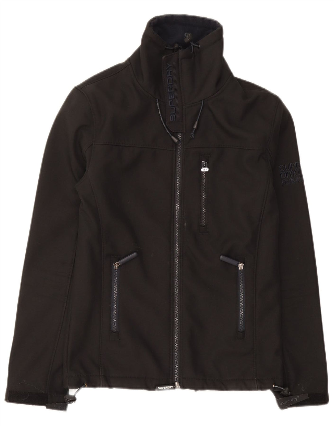 Giacca a vento Windtrekker da uomo Superdry UK 34 XS poliestere nero