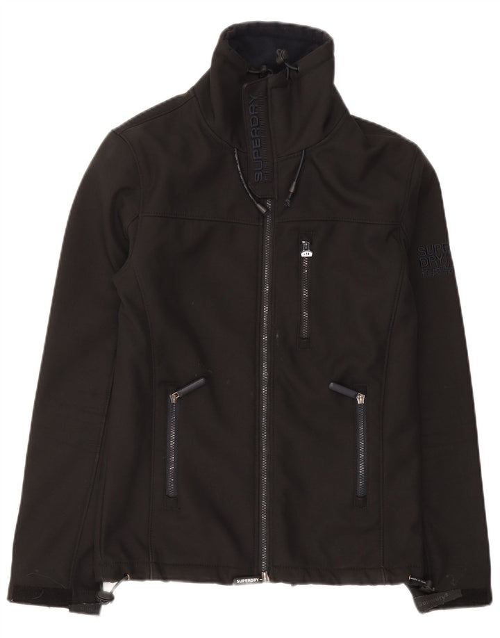 Giacca a vento Windtrekker da uomo Superdry UK 34 XS poliestere nero