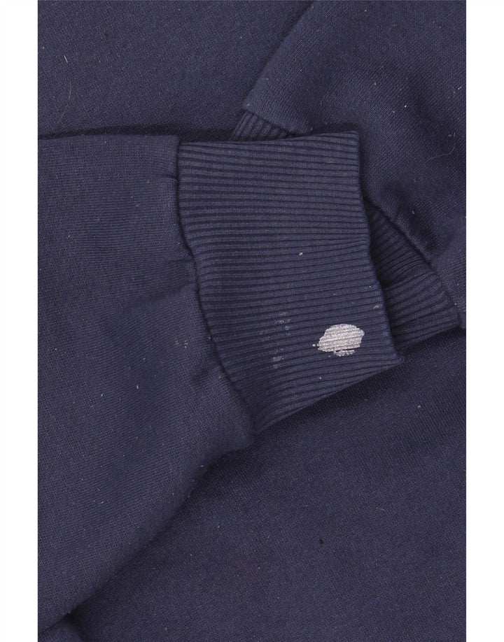 UMBRO Felpa con grafica da donna Maglione UK 14 Medio Blu Navy Poliestere