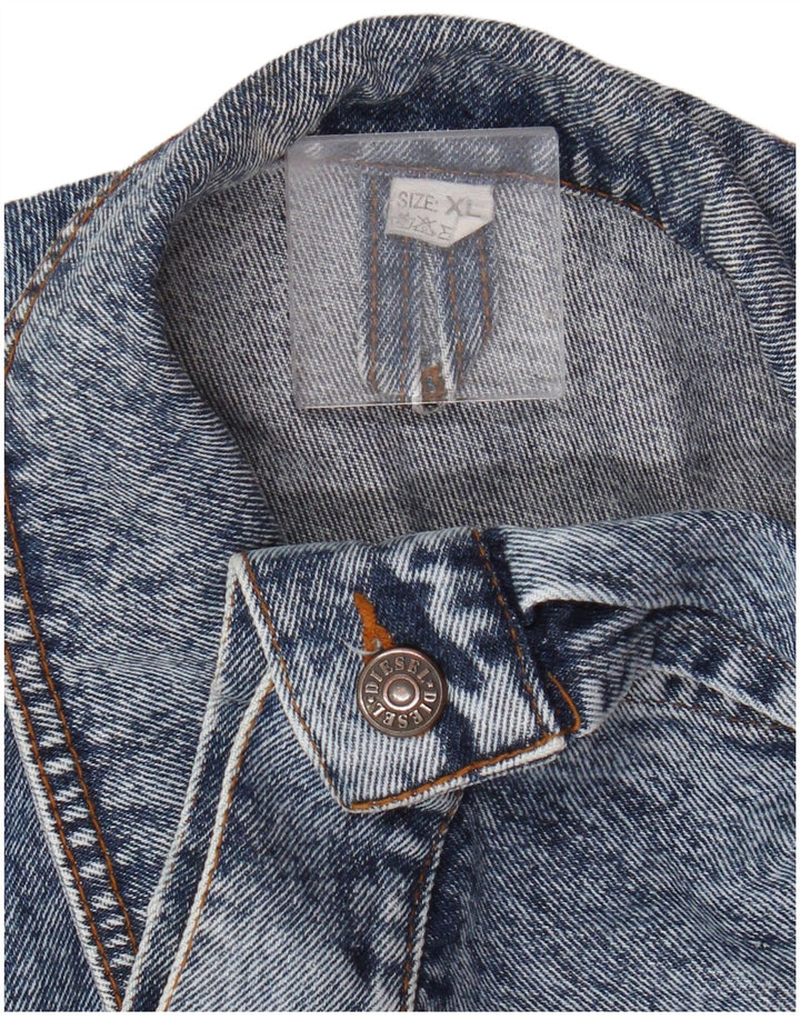 Giacca di jeans da uomo Diesel UK 42 XL Blu