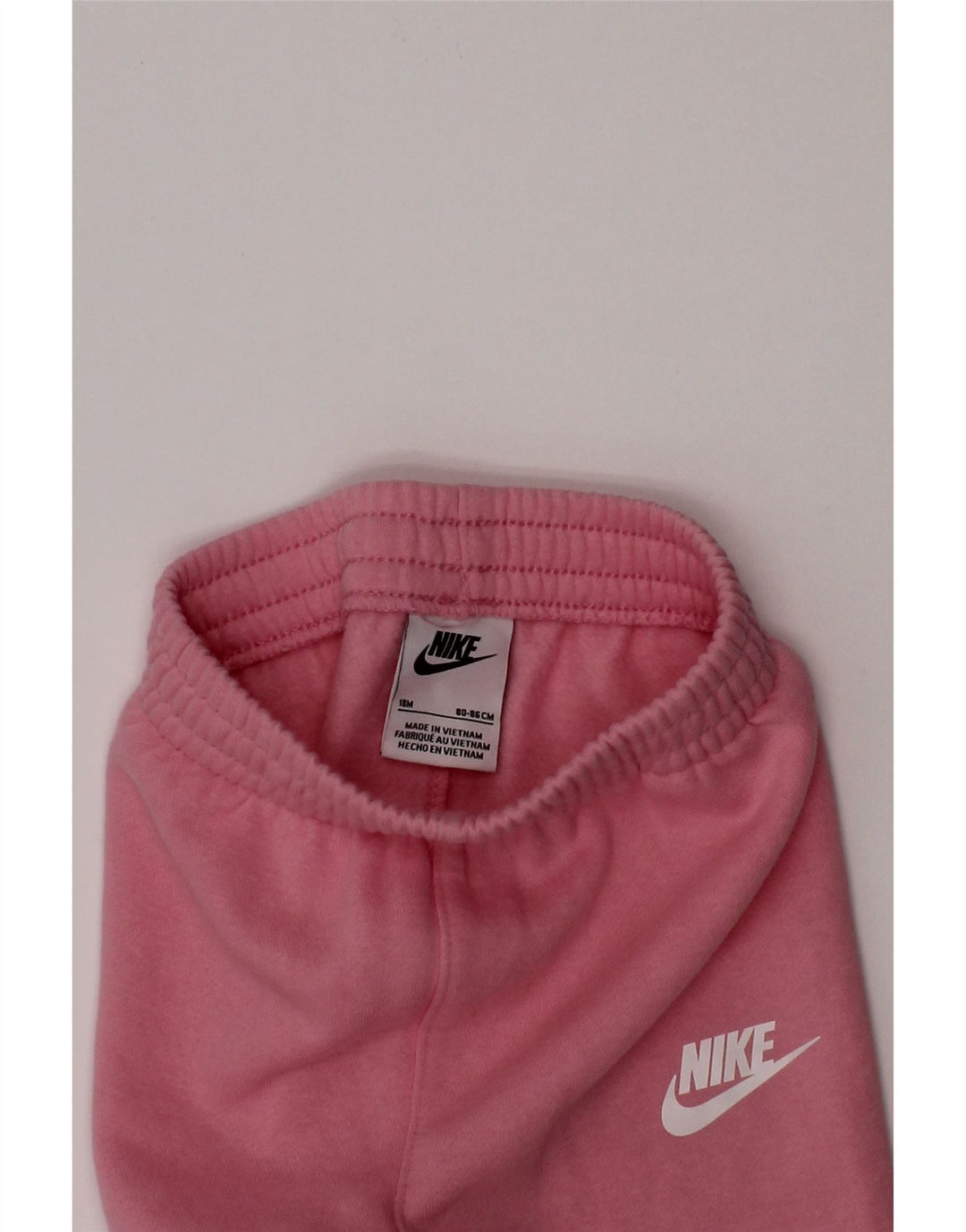 Pantaloni da tuta NIKE da bambina con grafica Joggers 12-18 mesi Rosa